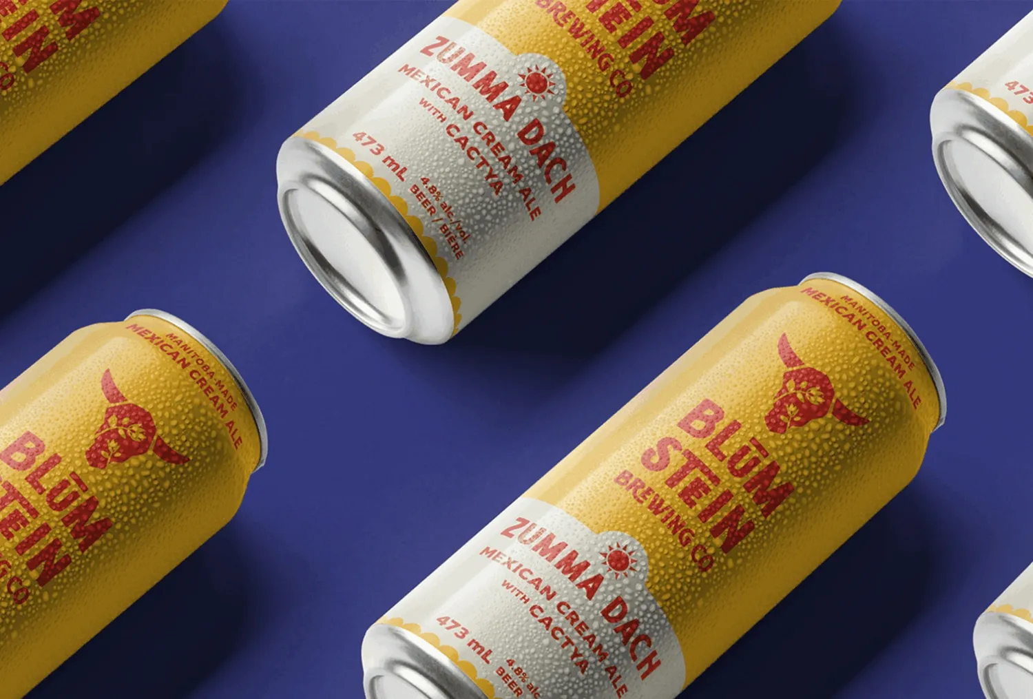 BROOKE NELSON DESIGN: Blumstein Brewing Co. (2025 Element Award — Packaging)